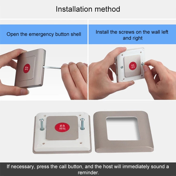 CW-01 Wireless Disabled Toilet Alarm Call Button Set CW-01 Wireless Disabled Toilet Alarm Call Button Set